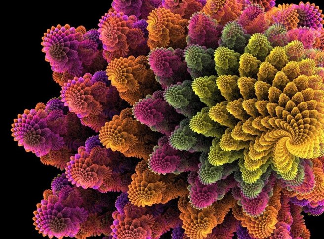 flor fractal