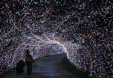 tunel de luces