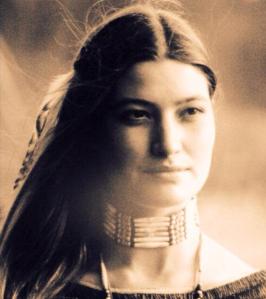 mujer digna india americana