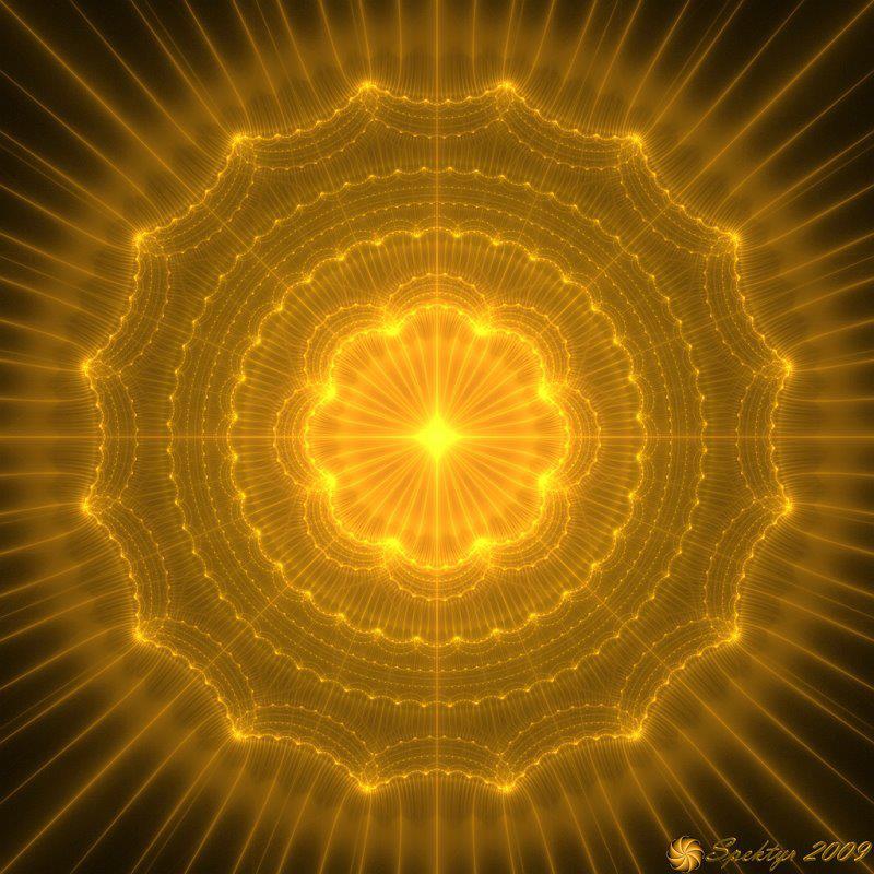 mandala energía y luz